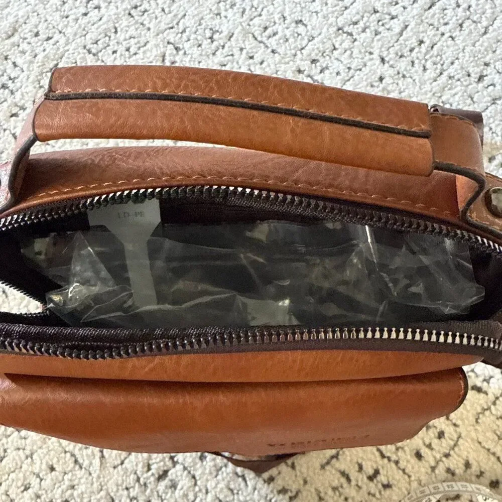 Weixier Small Shoulder Bag Leather Crossbody Purse Satchel NEW